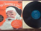 Merry Christmas to you Capitol T9030 1957 VINYL LP Nat King Cole Les Baxter.