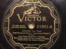 1929 jazz “LOUISE” Ben Pollack Orch + JACK TEAGARDEN 78 rpm VICTOR 21941