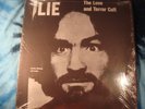 Charles Manson Lie LP The Love and Terror Cult Record Album ESP Version SHRINK