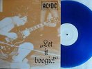 AC/DC Vinyl LP Let it Boogie blau 80er Sampler USA WashDC Detroit Dallas 81-85