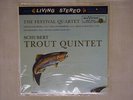 FESTIVAL QUARTET,SCHUBERT TRONT QUINTET RCA VICTOR RED SEAL LSC-2147 US VINYL LP