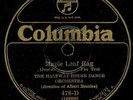 THE HALFWAY HOUSE ORCHESTRA.MAPLE LEAF RAG/LET ME CALL YOU SWEETHEART.78