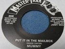 Mummy - Put In The Mailbox / Master-Trak Records 1985 US Rare Modern soul Single