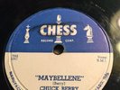 78 Rpm; CHUCK BERRY; Maybelline & Wee Wee Hours  R&B/SOUL/R&R  Chess-1604