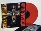 GUNS N' ROSES - APPETITE FOR DESTRUCTION - EXCLUSIVE RED VINYL LP - SHIPS FREE