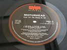 Motorhead NO SLEEP AT ALL 1988 UK LP 1st Press GWR Shrink-wrapped MINT AUDIO