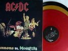 AC/DC rare 3fach Vinyl LP Cannons vs. Monsters - Karlsruhe 1984