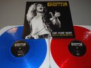 RARE LIVE LED ZEPPELIN COLORED VINYL 2 LP SET ON MORE NIGHT SOUTHAMPTON 1/22/73