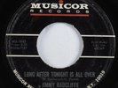 Northern Soul 45 JIMMY RADCLIFF Long After Tonight Is All Over MUSICOR HEAR