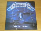 METALLICA - Ride The Lightning LP (UK Music For Nations / MFN 27) 1st Pressing