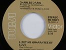 70s Soul 45 CHARLES DRAIN Lifetime Guarantee Of Love RCA VICTOR VG++/VG+ HEAR