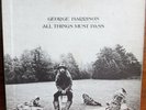 LP- GEORGE HARRISON (BEATLES) = ALL THINGS MUST PAST- 3 REORDS-BOX - POSTER - UK