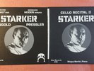JANOS STARKER 'KODALY DUO, HEIDEN SONTA.  STARKER CELLO RECITAL ll' ED1. ALL NM
