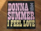 DONNA SUMMER I FEEL LOVE 12” MEGA & EDIT Mix by Patrick Cowley Rare VINYL SINGLE