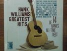 HANK WILLIAMS Greatest Hits All-Time Best LP country vinyl MGM Records 1st MONO