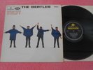 The Beatles Help UK RARE VARIANT SOLID STEREO EX EX  Yellow / Black PCS 3071
