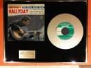  Johnny Hallyday disque d'or 18 Carats 45T Da Dou Ron Ronl EP 1963