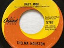 NORTHERN SOUL Thelma Houston BABY MINE Capitol 45 rare Canadian pressing EX