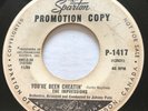 NORTHERN SOUL The Impressions YOU'VE BEEN CHEATIN' Sparton 45 rare Canadian