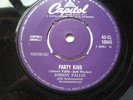 JOHNNY FALLIN - PARTY KISS / THE CREATION OF LOVE - UK CAPITOL -15043 (SAMPLE )