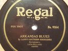 LANIN'S SOUTHERN SERENADERS NAPOLEON Arkansas Blues/Lonesome-Lovesick REGAL Hot