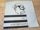 joy division  - a factory sample -  2 x 7'- red-black