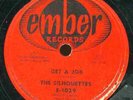 THE SILHOUETTES. GET A JOB / I AM LONELY.78.EMBER. 1957. HEAR