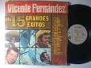 VICENTE FERNANDEZ Los 15 Grandes Exitos LATIN LP Shrink TELEDISCOS