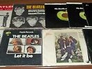8 45's The Beatles 5 Picture Sleeves Apple Swan Vee-Jay
