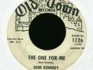 GENE KENNEDY The One for Me on Old Town Promo Teen Rockabilly 45 Hear