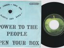 John LENNON * Power To The People * 1971 BELGIAN 45 * BEATLES * APPLE *