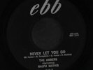 AMBERS: Never Let You Go / I'll Make A Bet 45 Vocal Groups