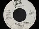 SWEET G: Games People Play 45 (dj, Rare on 45 ) Rap/Hip-Hop