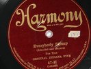 Original Indiana Five HARMONY 47-H E- PRE WAR JAZZ 78