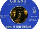 JERRY CAPEHART SONG OF NEW ORLEANS EDDIE COCHRAN COUNTRY BOPPER 45 RPM RECORD