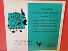 ANDY WARHOL ART COVER GREEN ED-Prokofiev-Alexander Nevsky-ORMANDY COLUMBIA 6 Eye