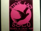 LP STEVE LACY - solo, theatre du chene noir, UK