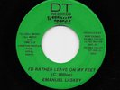 Emanuel Laskey - I'd Rather Leave On My Feet (short) / (long) (Soul, 45) 100
