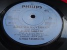 BLACK SABBATH - RARE IRISH PHILIPS 7