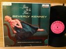 beverly KENNEY born to be BLUE decca PINK label SAMPLE copy 1958