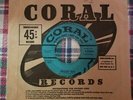 Vintage 45 Buddy Holly ?Everyday / Peggy Sue Coral PROMO 9-61885 '57