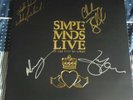 Simple Minds - FULLY SIGNED - In The City Of Light - Gold Foil sleeve UK orig