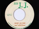 Rocksteady 45 - Eric Donaldson - Right On Time - Sir J.J. Jamaica - mp3
