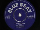 Ska 45 - Buster All Stars/Maytals - City Riot/I've Got A Pain - Blue Beat UK VG+
