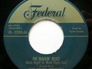 JESSE POWELL Orch. w/Fluffy Hunter 45 Walkin Blues REPRO great jump blues TB 26