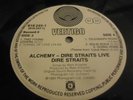 RARE DIRE STRAITS ALCHEMY LIVE DBL VINYL LP VERTIGO SWIRL HONG KONG 8182451 ROCK