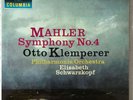 Columbia SAX 2441 Klemperer Schwarzkopf Mahler Sym.4