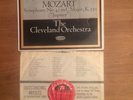 SAX 2552 GEORGE SZELL BEETHOVEN SYMPHONY No 5 MOZART No 4 S/C ED1 1964 Steteo