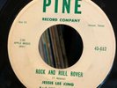 JESSIE LEE KING 45 Rock & Roll Rover / Nervous Wreck TEXAS ROCKABILLY on PINE