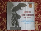 HMV ASD 267 WHITE/GOLD CLUYTENS BEETHOVEN FIFTH RED CHEVRON SPINE Near Mint
